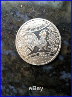 0.5oz Silver Coin. Size 1 1/4in solid