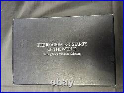 100 Greatest Solid Silver Mini Stamps Of The World Silver Ingot Stamps Complete