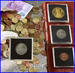 100 Square Coin Protective Capsule Black Adjustable Foam Insert Rings 20mm-40mm