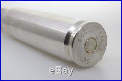 100 Troy Oz. 999Ag Solid Silver 30mm Cannon Bullet Bullion Bar