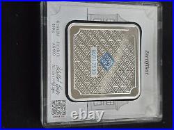 100 gram Silver Bar Geiger Edelmetalle (Original Square Assay)