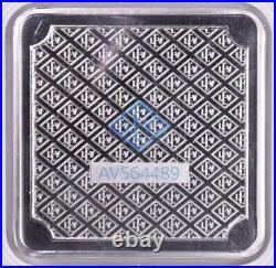 100 gram Silver Bar Geiger Edelmetalle (Original Square Assay)
