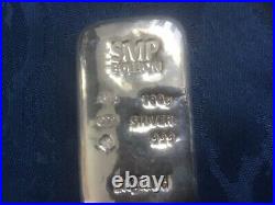 100g solid silver 999 bullion bar