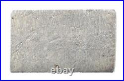 10.23 Troy Oz Silver Bar Vintage Poured Rectangle 4679