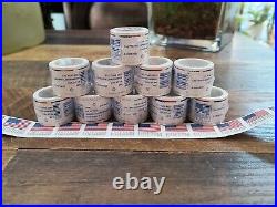 (10) Rolls of 100 2023 USPS Authentic Forever Stamps-1000 Total FREE SHIPPING
