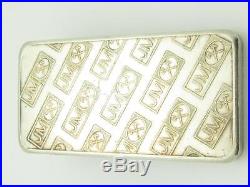10 Troy Ounce Bar Johnson Matthey Design Solid. 999 Silver Bar Made in the USA