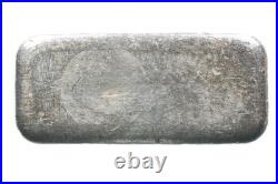 10 Troy Oz Silver Bar EPM Vintage Poured 8056