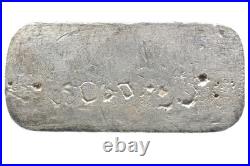 10 Troy Oz Silver Bar US Silver Corp Charles Brook III 1978 Vintage Poured 8057