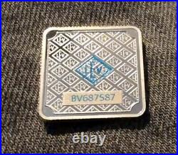10 g Silver Square Geiger Edelmetalle (Original Square Series) 5 Bars Total