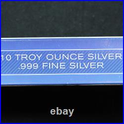 10 oz. 999 Fine SilverTowne Silver Bullet Bullion 50 Cal Solid Silver Bullet