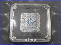 10 troy oz 999 Fine Silver GEIGER Square Edelmetalle In Original Packaging. #77