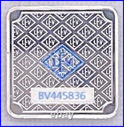 10g. 999 Fine Silver Square Geiger Edelmetalle Bullion Bar