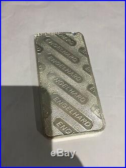 10oz Engelhard Silver Bullion Bar 999 Solid Silver