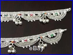 11.2 Solid Silver Anklets Pure Silver Anklet pair Payal Pair Silver Patteelu