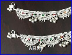 11.2 Solid Silver Anklets Pure Silver Anklet pair Payal Pair Silver Patteelu