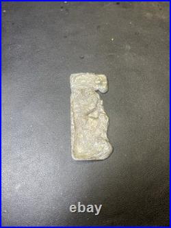 122g Sterling Silver Scrap Melted Pour Bar. 925 Fine Bullion Jewelry