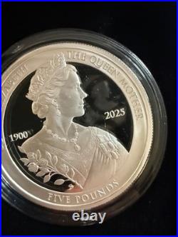 125th Anniversary of The Queen Mother Solid Silver Proof coin set