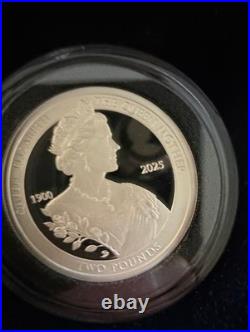 125th Anniversary of The Queen Mother Solid Silver Proof coin set