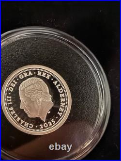 125th Anniversary of The Queen Mother Solid Silver Proof coin set