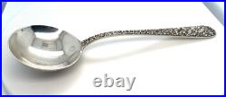 12pc Vintage S. Kirk & Son Sterling Silver Repousse Bullion Spoon