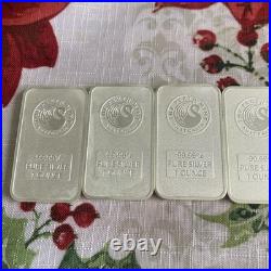 13 Troy Ounces Solid 9999 Sterling Silver Bullion Bars
