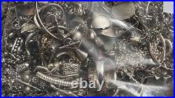 1410 Grams Solid Sterling Silver Scrap, Bullion. 925