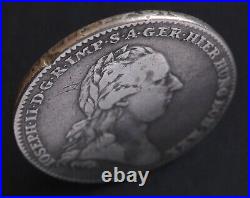 1786 Austrian Netherlands Joseph II Solid Silver 1 Couronne / Kronenthaler Coin