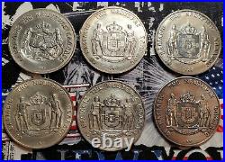 1862-1964 11oz of 999 Fine Pure Solid Silver Great Royals Coins Eleven Ounces