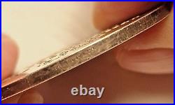 1896 Tiffany & Co. 776 1/3 grains silver token, Sign, Andrew Wallace 1896