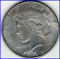 1928 P Paix Dollar, Clé Date, Rare, Haut Grade Solide Trouver Absolument Voir! #
