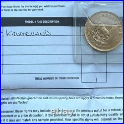 1974 Krugerrand Solid Gold 1oz Coin South African Mint