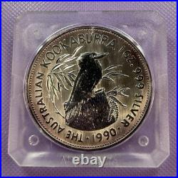 1990 Kookaburra (1 oz) Original Mint Square Capsule