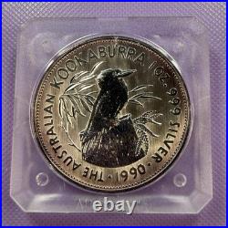 1990 Kookaburra (1 oz) Original Mint Square Capsule