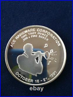 1991 Ace Hardware Jackson Square New Orleans 1991 Fall Show Silver Medal E4138