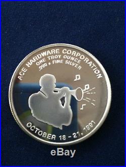 1991 Ace Hardware Jackson Square New Orleans 1991 Fall Show Silver Medal E4138