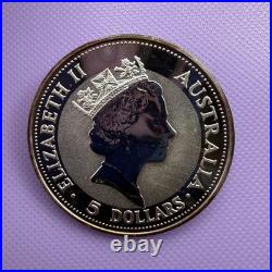 1991 Australia Kookaburra 1 oz. 999 Silver Coin Key Date BU Perth Square Capsu 1991 Australia Kookaburra 1 oz. 999 Silver Coin Key Date BU Perth Square Capsu