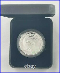 1999 Australian Kookaburra 1oz Bullion Coin- Perth Mint- Square Penny Privy Mark