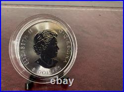 1.5 oz 9999 fine Solid Silver coin Arctic Bear Royal Canadian Mint $5CAD