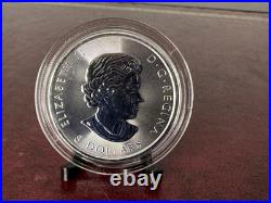 1.5 oz 9999 fine Solid Silver coin Arctic Bear Royal Canadian Mint $5CAD