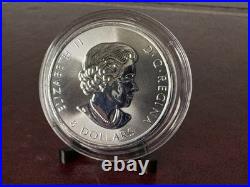 1.5 oz 9999 fine Solid Silver coin Arctic Bear Royal Canadian Mint $5CAD
