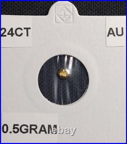 1 Gram Solid 24ct Gold Bars 999.9 Pure Fine Bullion AU Nugget x 2 1 Gram Solid 24ct Gold Bars 999.9 Pure Fine Bullion AU Nugget x 2