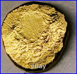 1 Gram Solid 24ct Gold Skull Bar 999.9 Pure Fine Bullion Not Scrap