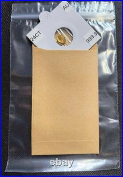 1 Gram Solid 24ct Gold Skull Bar 999.9 Pure Fine Bullion Not Scrap