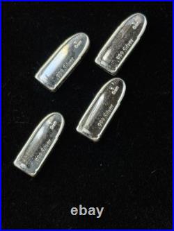 1 Gram Solid Silver Bullet. 999 Fine Lot Of 25