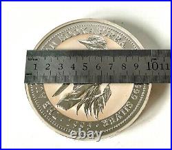 1 KILO 999 FINE SOLID SILVER 1995 Australian Kookaburra Bullion Bar Coin