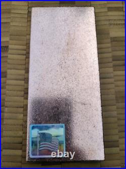 1 Kilo 2.3lb Copper Bar 36oz 999 Fine Bullion Ingot 5-10-20 Silver Alternative 2