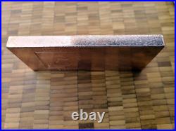 1 Kilo 2.3lb Copper Bar 36oz 999 Fine Bullion Ingot 5-10-20 Silver Alternative 2