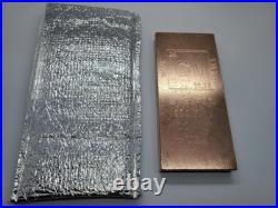 1 Kilo 2.3lb Copper Bar 36oz 999 Fine Bullion Ingot 5-10-20 Silver Alternative 2