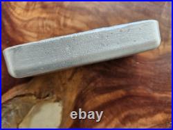 1 Kilo. 9999 Fine Silver Bar United Investment Bullion Poured Solid 4.25 x 1.75
