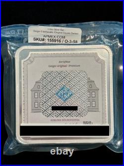 1 Kilo Silver Bar Geiger Edelmetalle (Original Square Series)